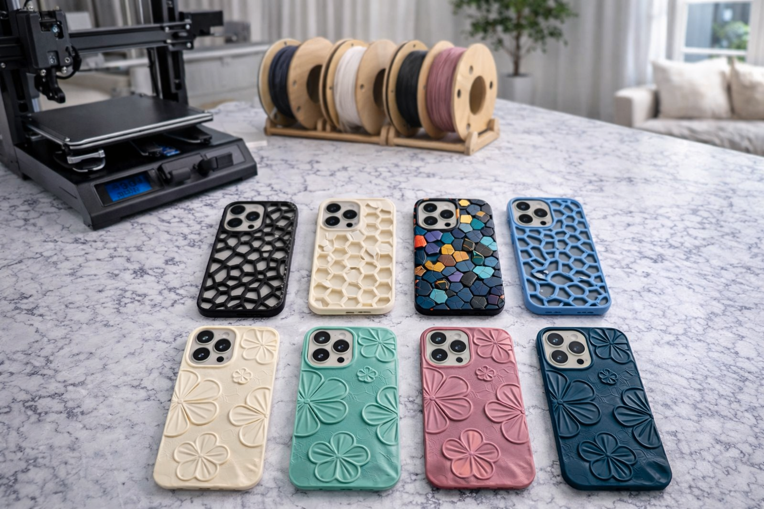 3D Printed Phone Cases with TPU