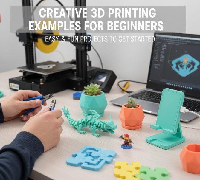 Creative 3D Printing Examples for Beginners
