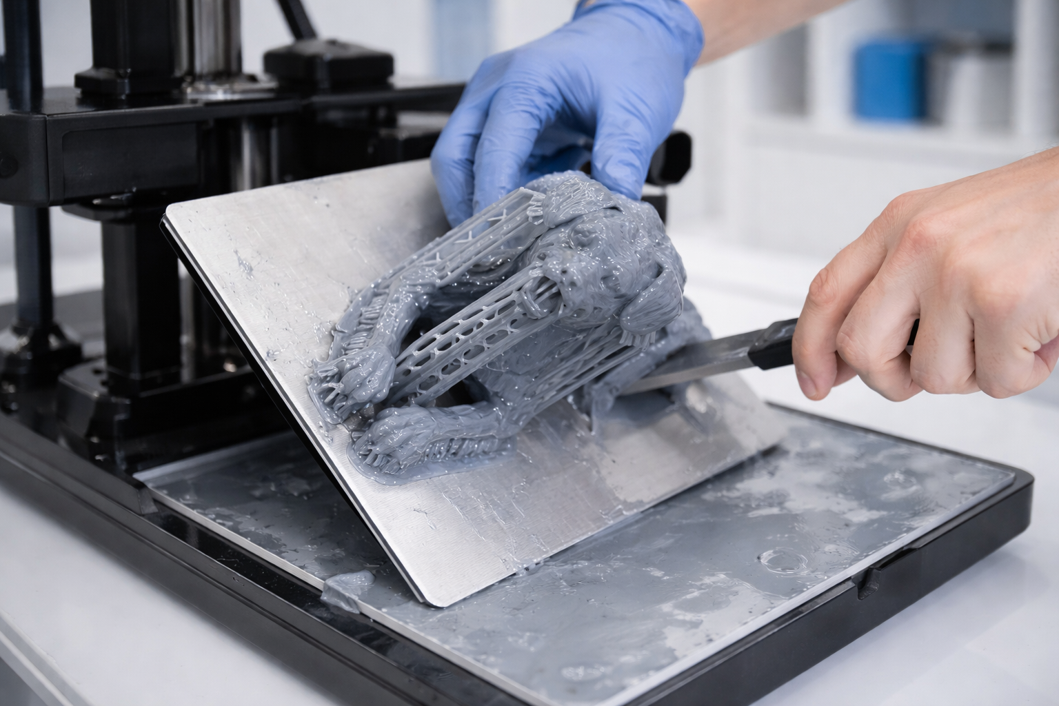 How Do You Remove Hard Resin From 3D Printers?