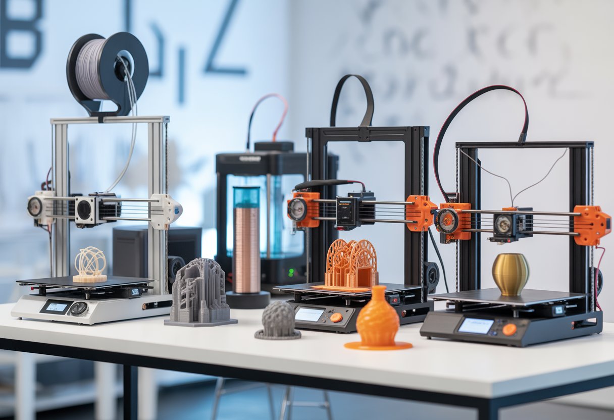 types of 3d printers