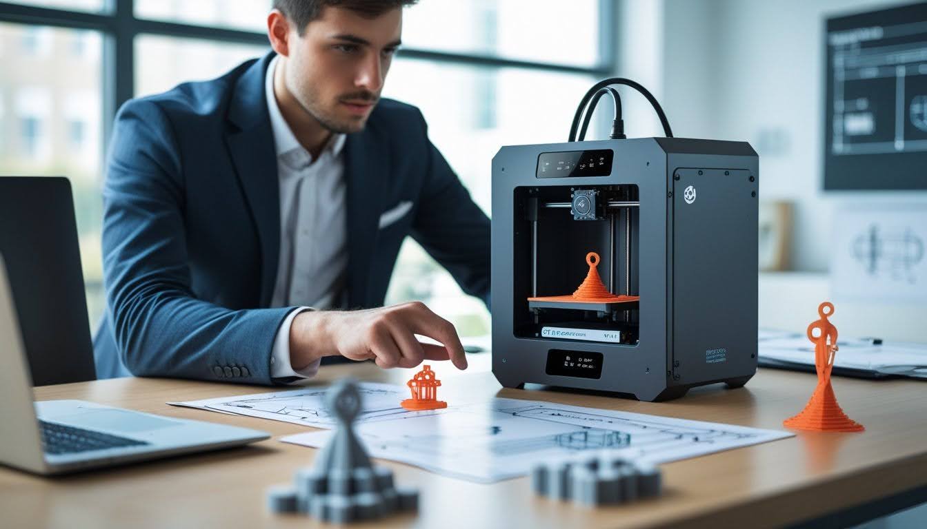 3d printer at work