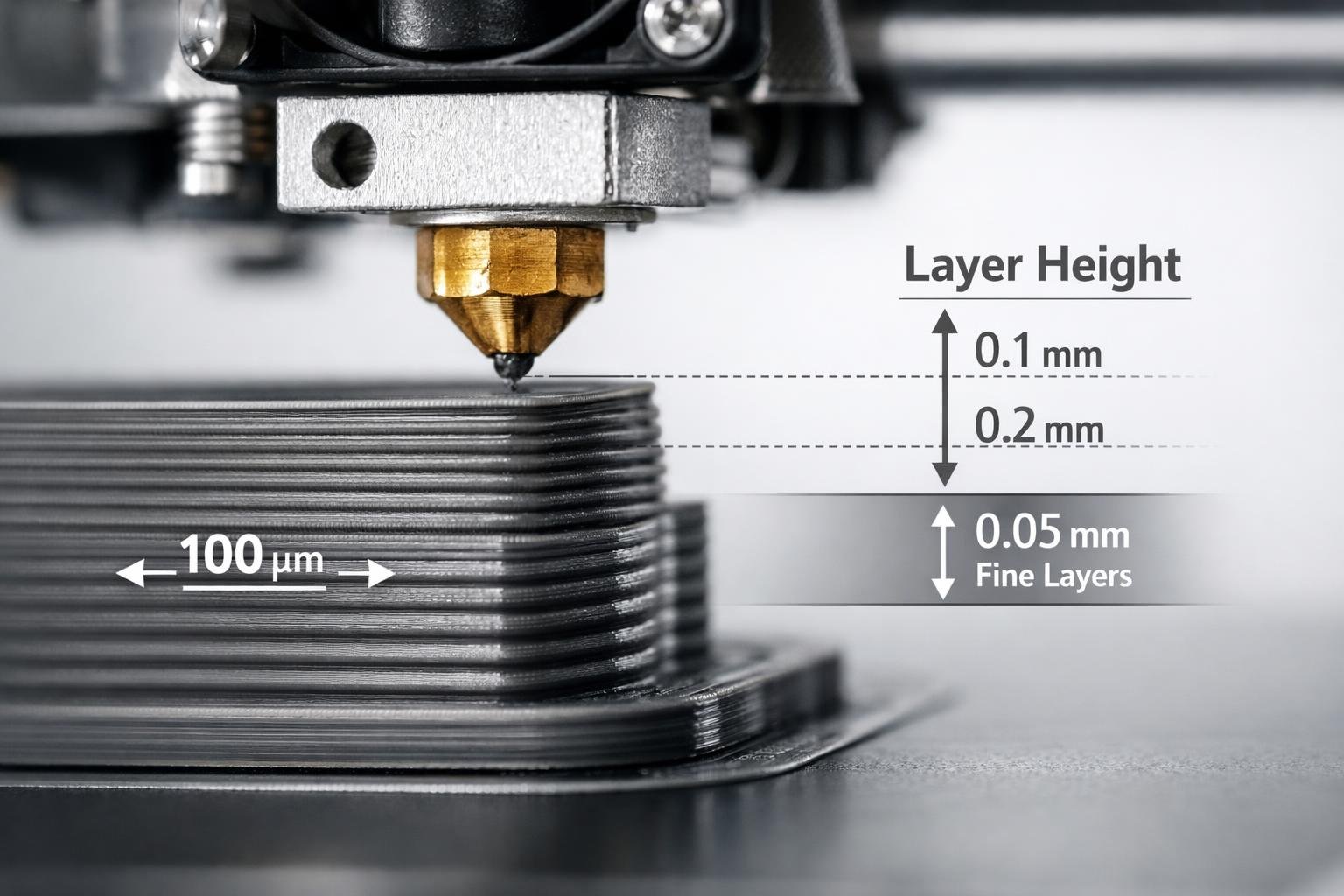 Layer Height in 3D Printing