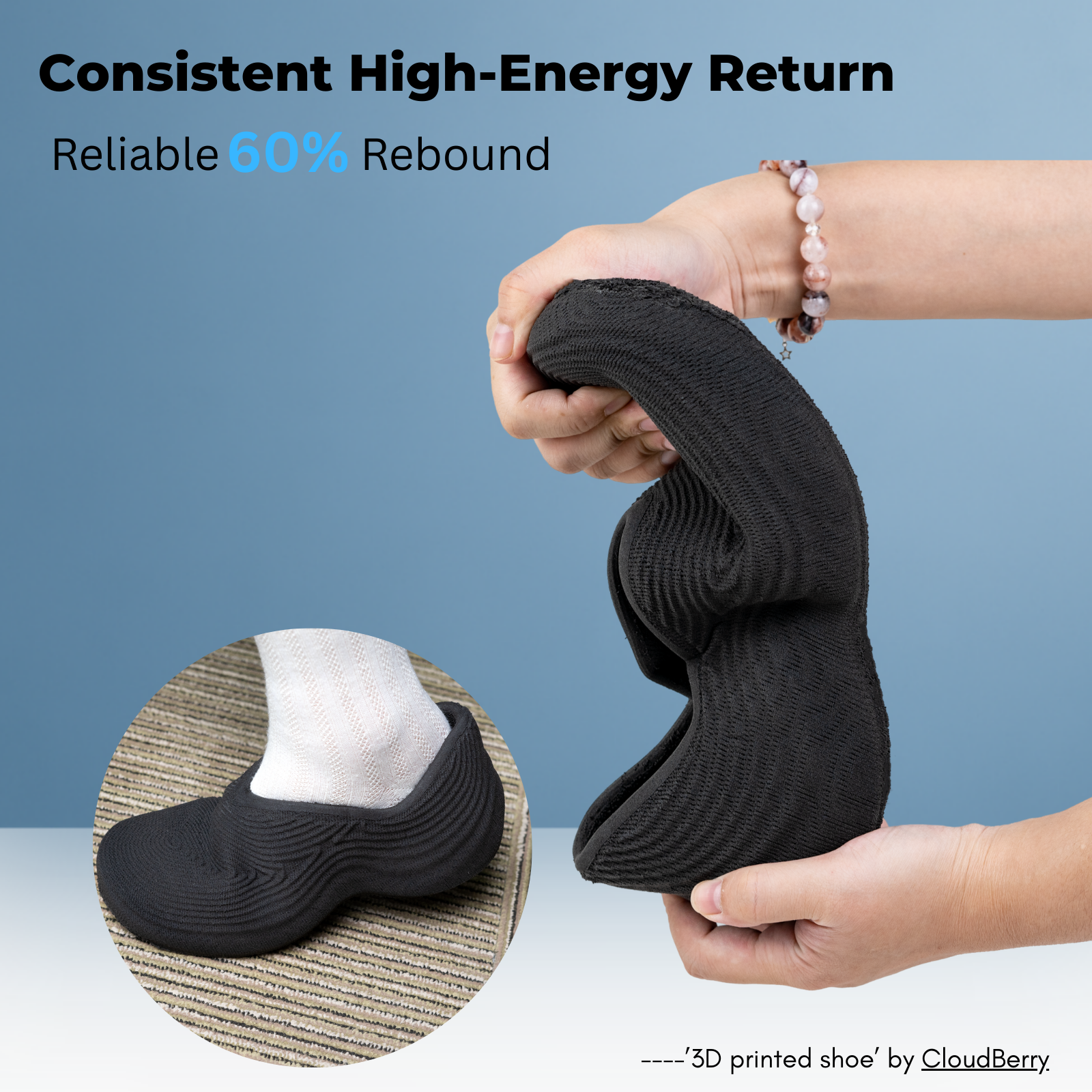 Siraya Tech Rebound PEBA Air 70A-95A - Foamed Elastic Filament