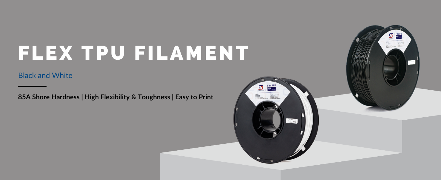 Flexible TPU 85A lilament FDM 3D printing