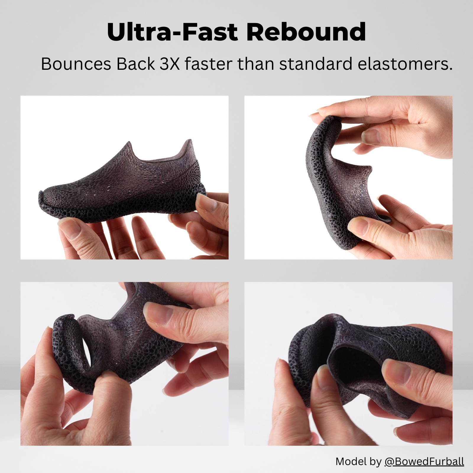 Rebound 55A - Fast-Rebound 3D Printing Resin