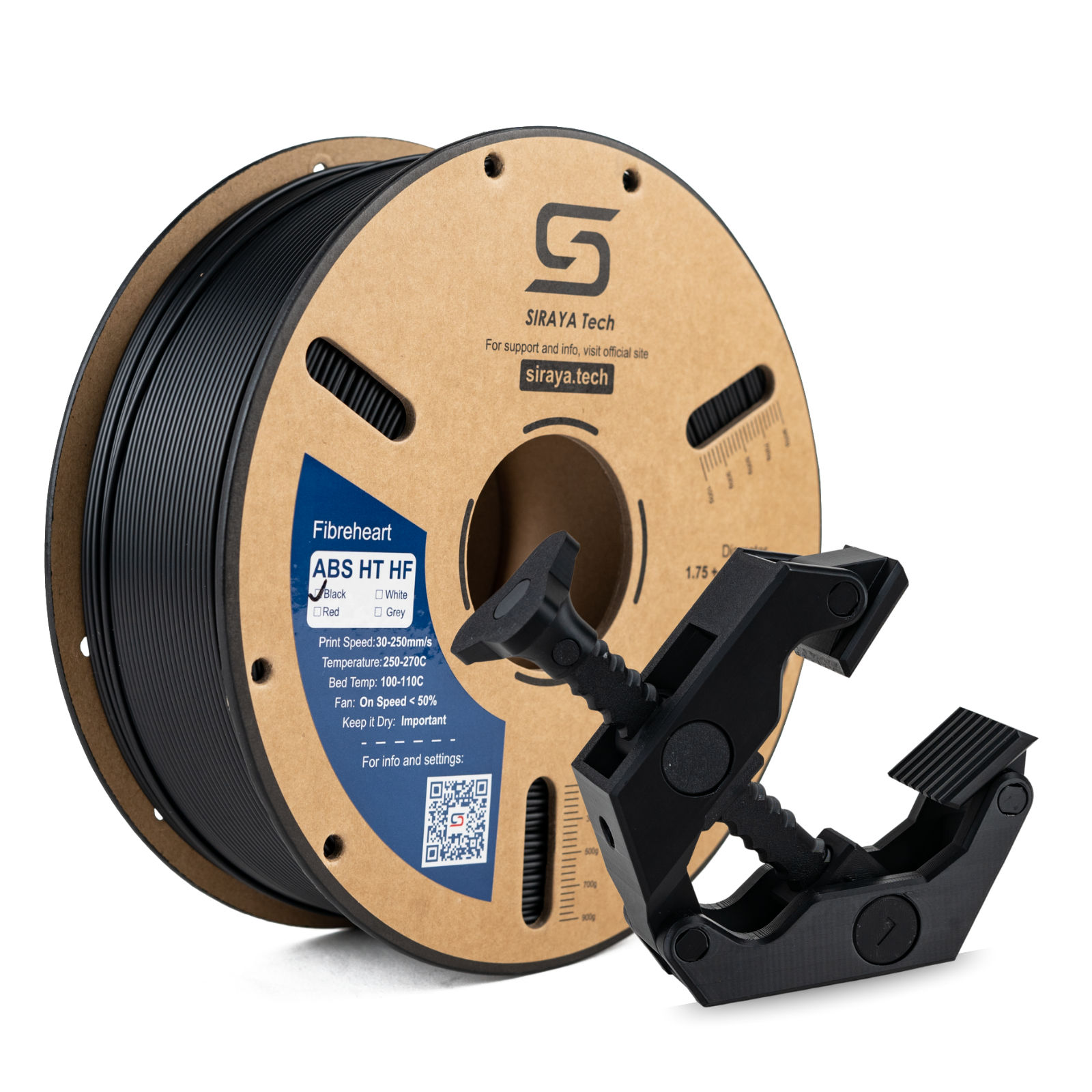 Fibreheart ABS HT HF - High Temp, High Flow Filament