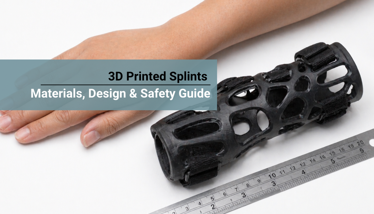 3D Printed Splints: Materials, Design & Safety Guide