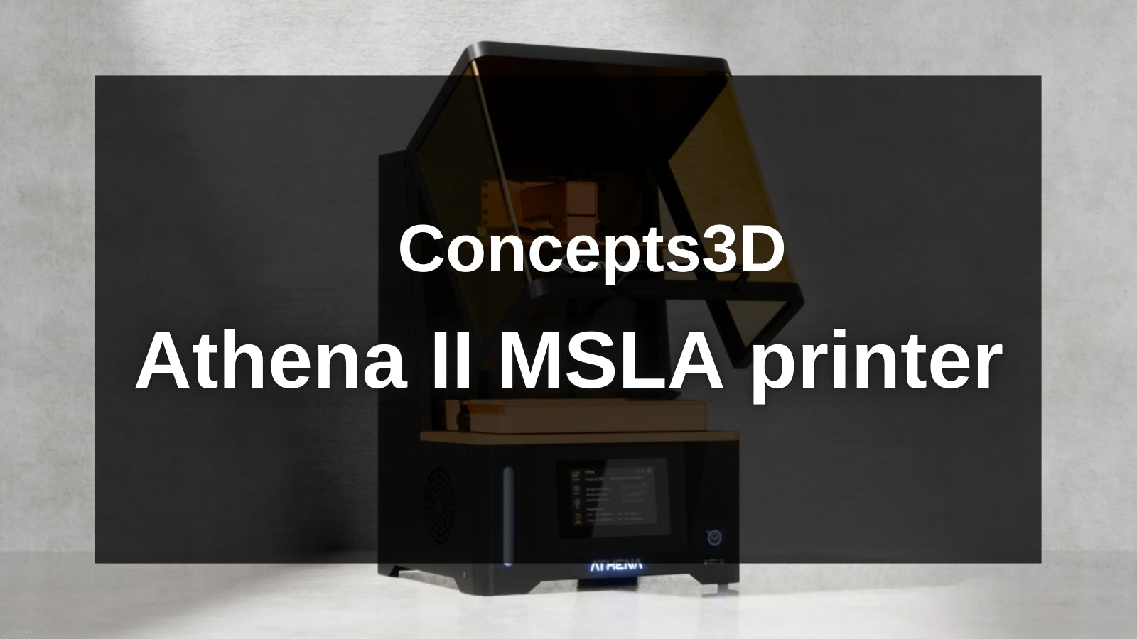 MSLA PRINTER - Athena II MSLA printer