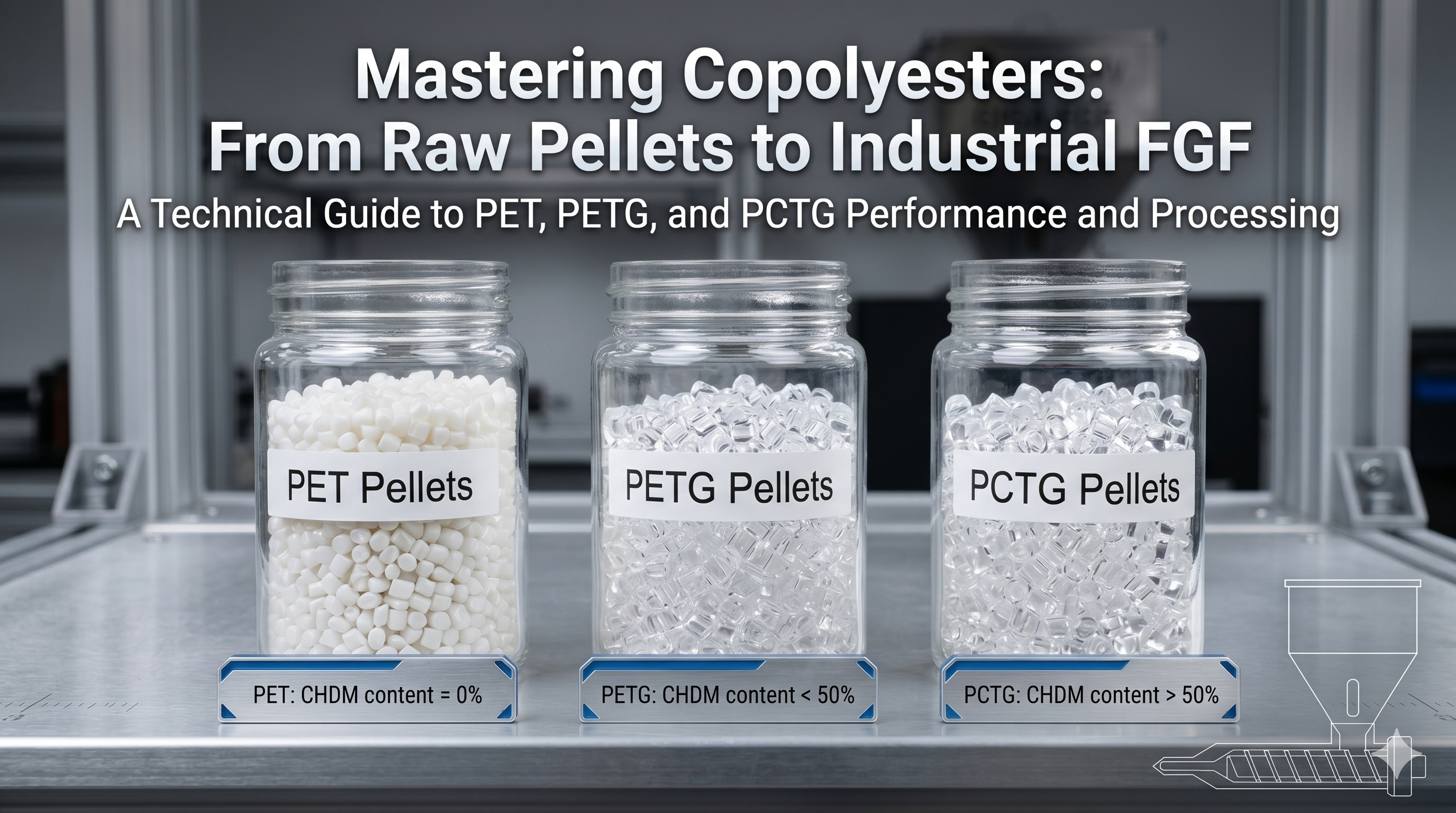 PCTG vs. PETG vs. PET: A Balanced Guide to 3D Printing Copolyesters