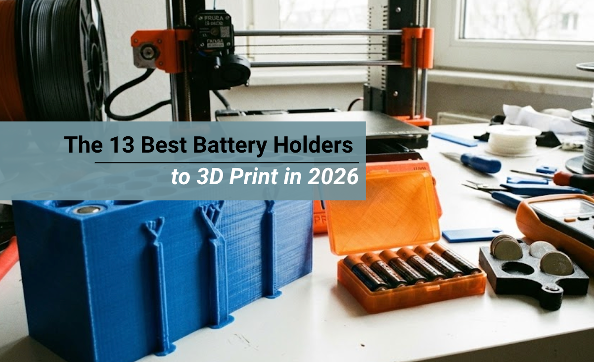 The 13 Best Battery Holders to 3D Print in 2026