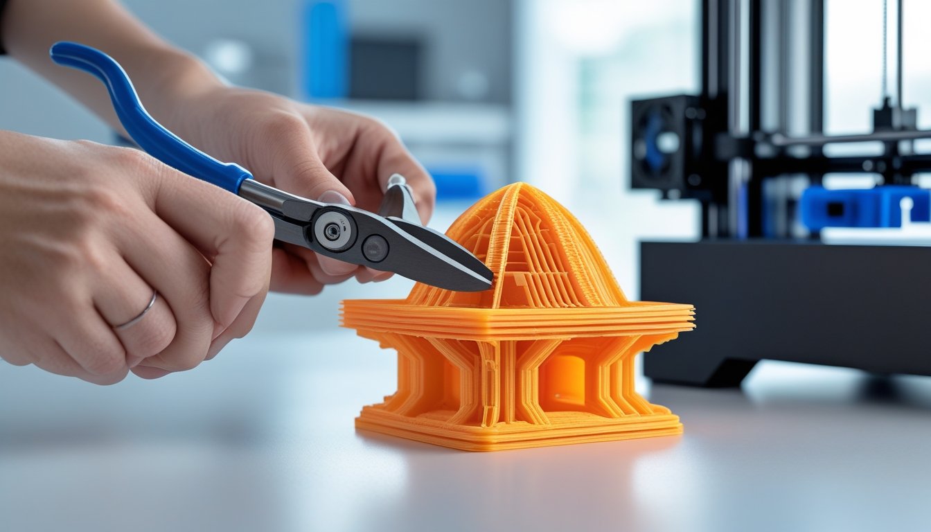 best way to remove supports from 3d print
