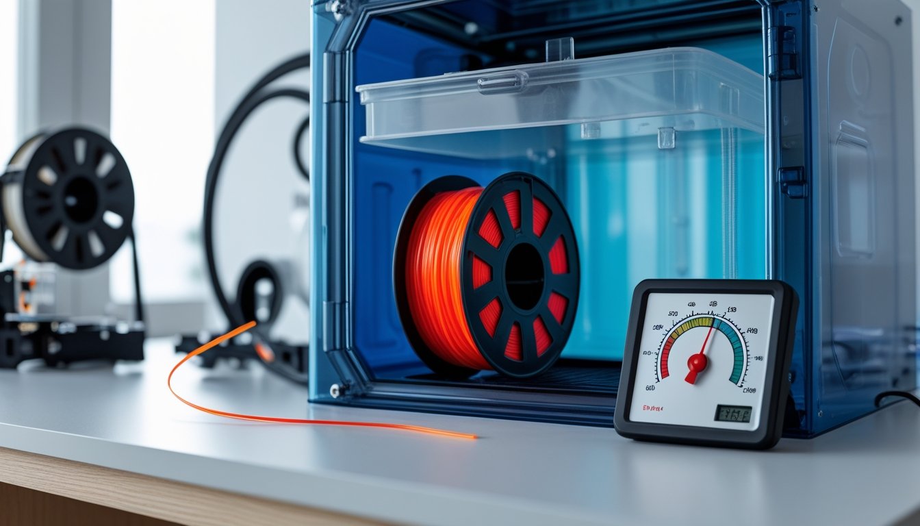 how to dry 3d printer filament