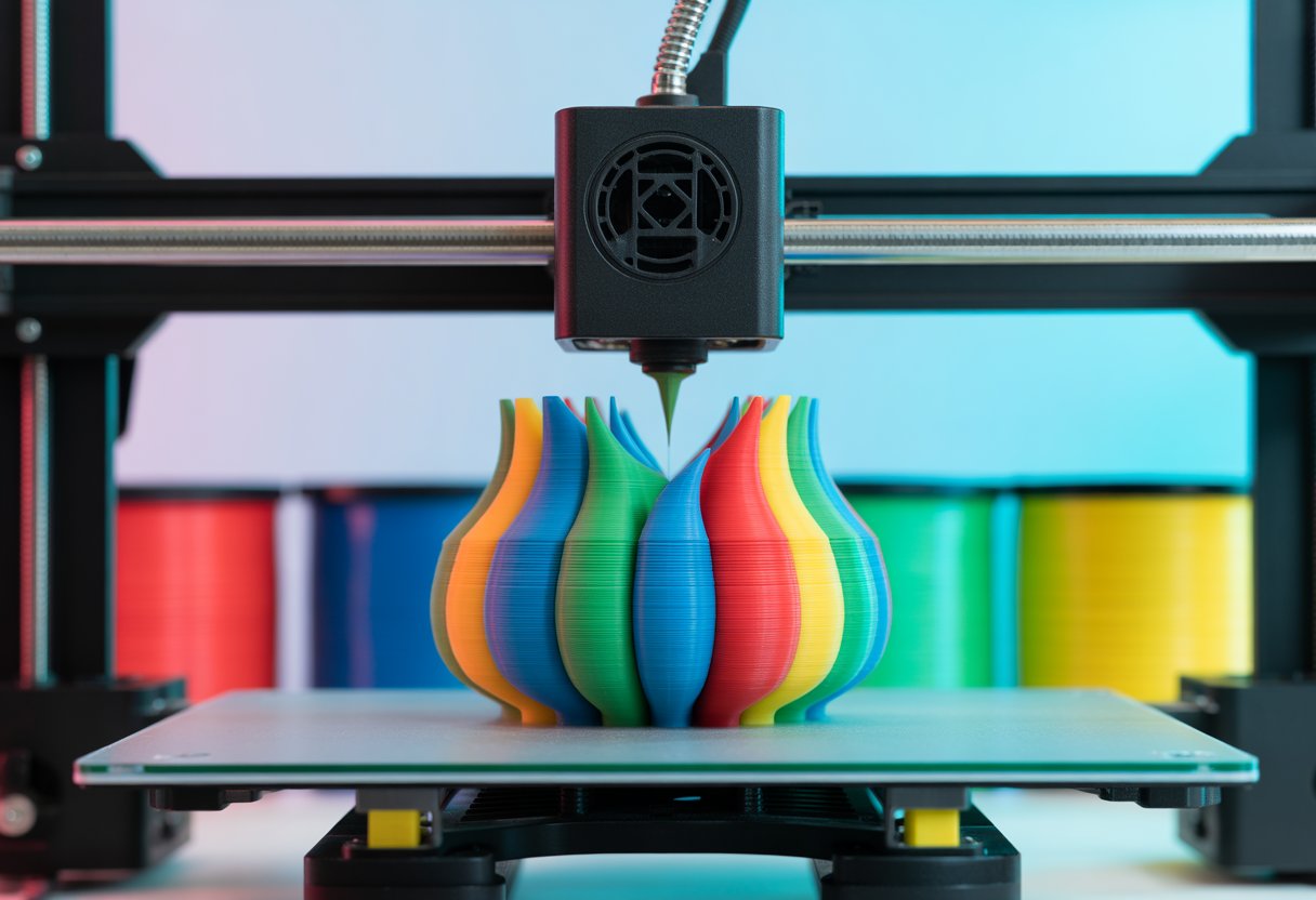 how to 3d print in multiple colors