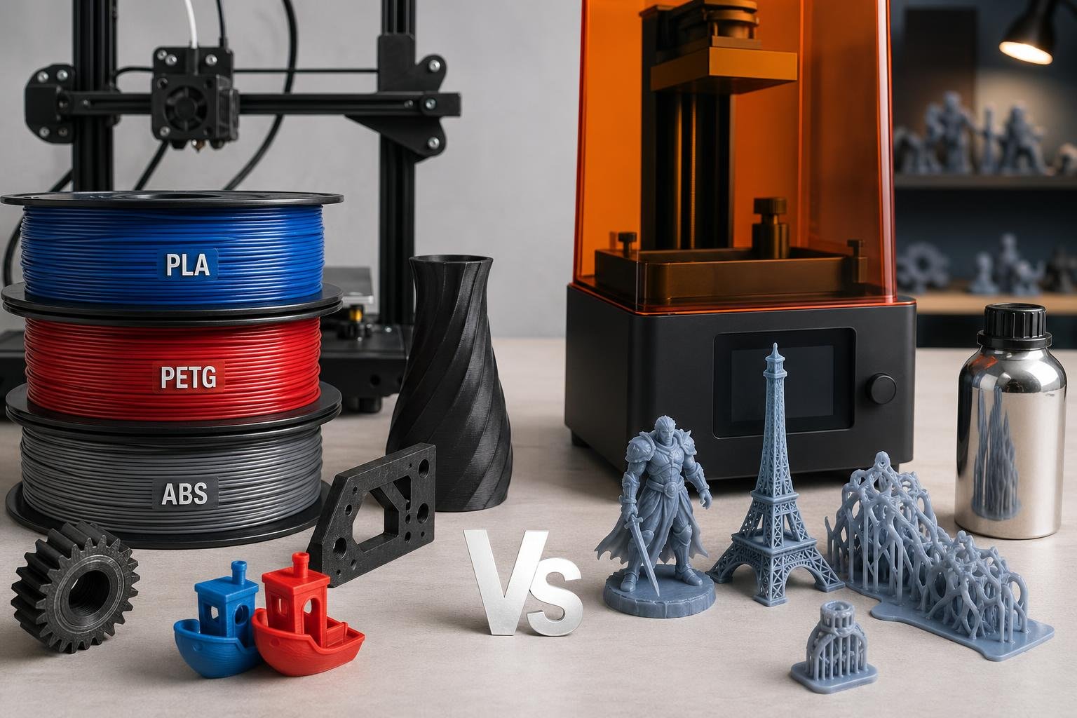FDM vs Resin