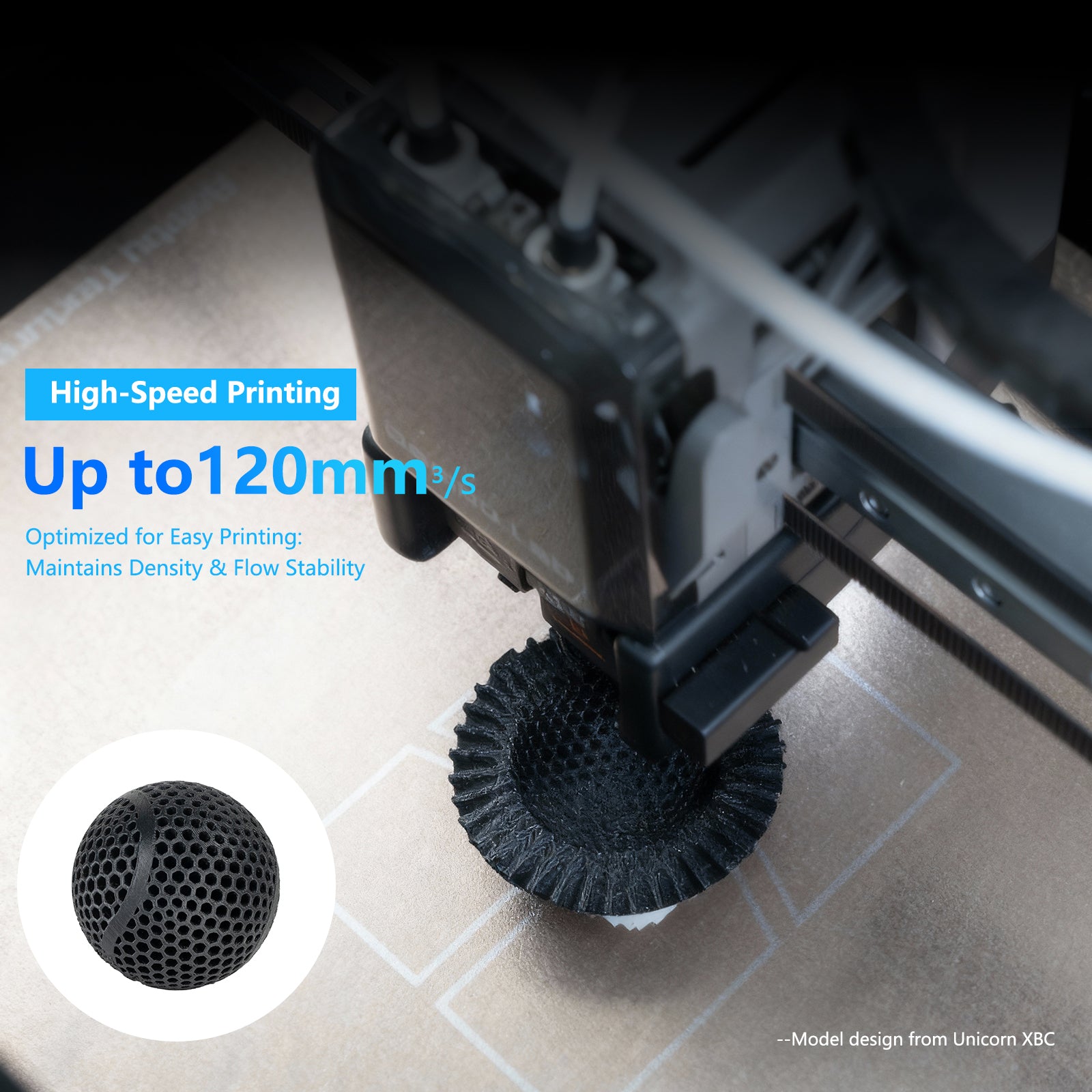 Fibreheart Rebound PEBA 85A Black Elastic Filament