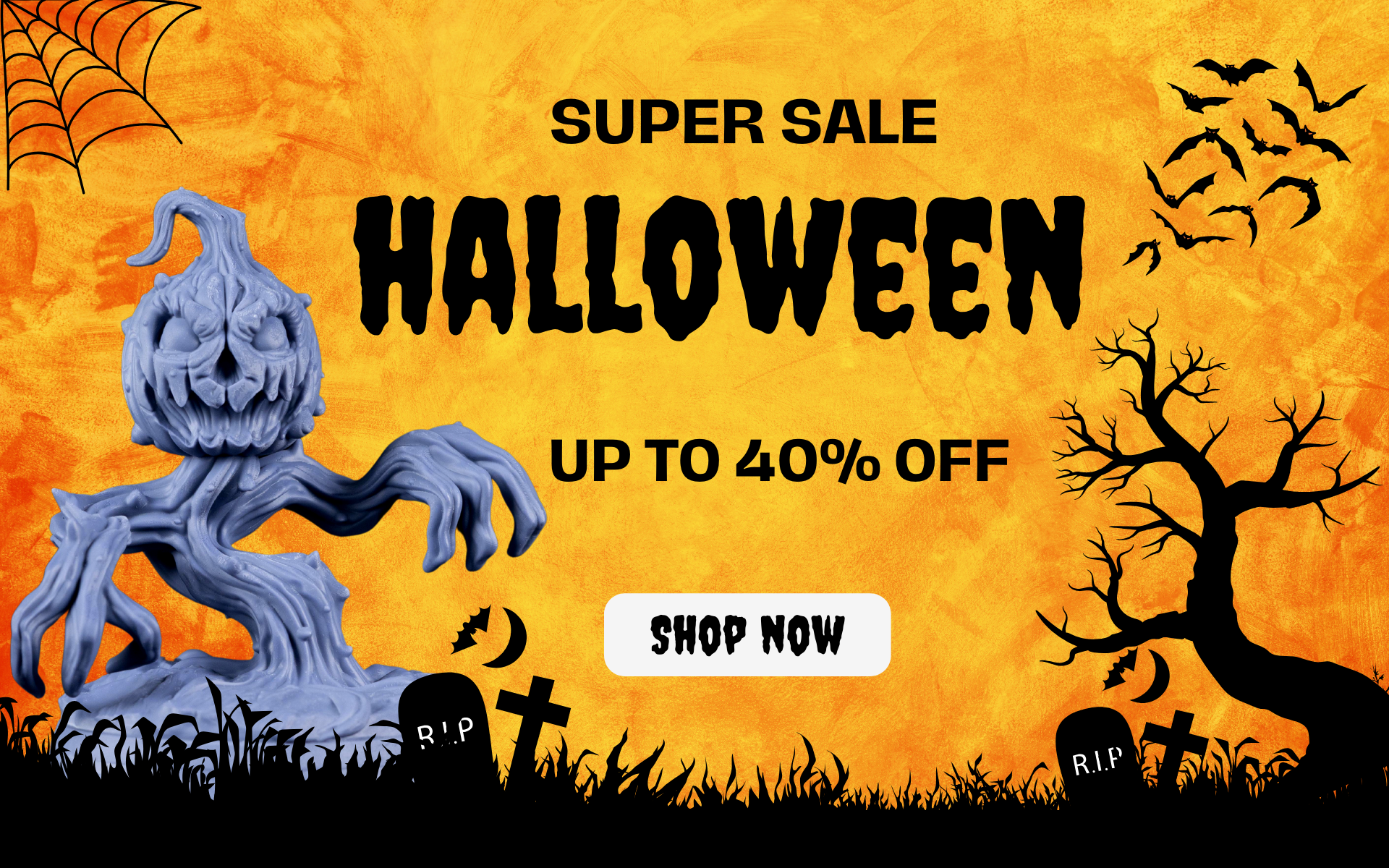 Siraya Tech Halloween banner