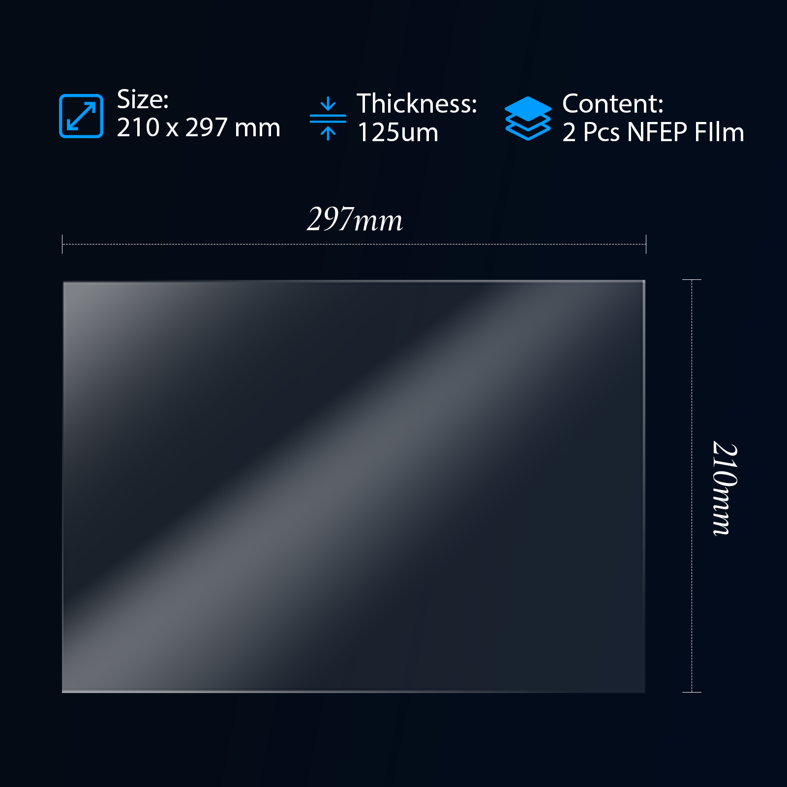Siraya Tech NFEP 2.0 Film - A4 Size (2 Pcs)