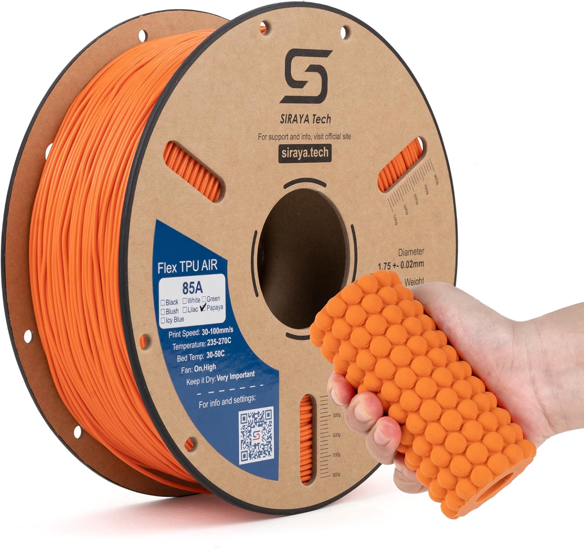 Flex TPU Air 85A Filament