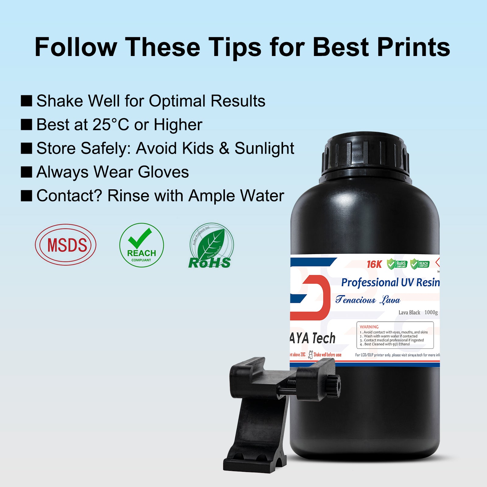 Tenacious Lava - 73D higher impact and flexural strength