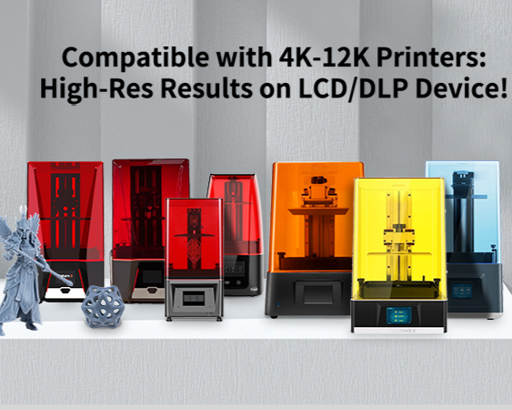 Tenacious model 3d printing resin for LCD DLP 3d printers