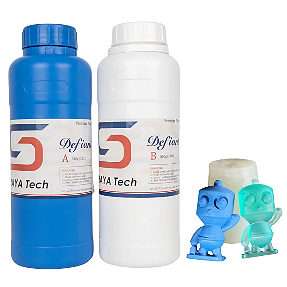 Platinum silicone defiant 15A shore hardness for uvresin and mold key